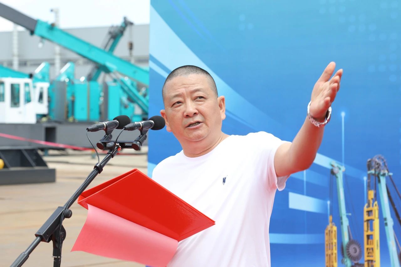 “破纪录王者”再出征!KU酷游官网智能SWDM800旋挖钻机成功交机
