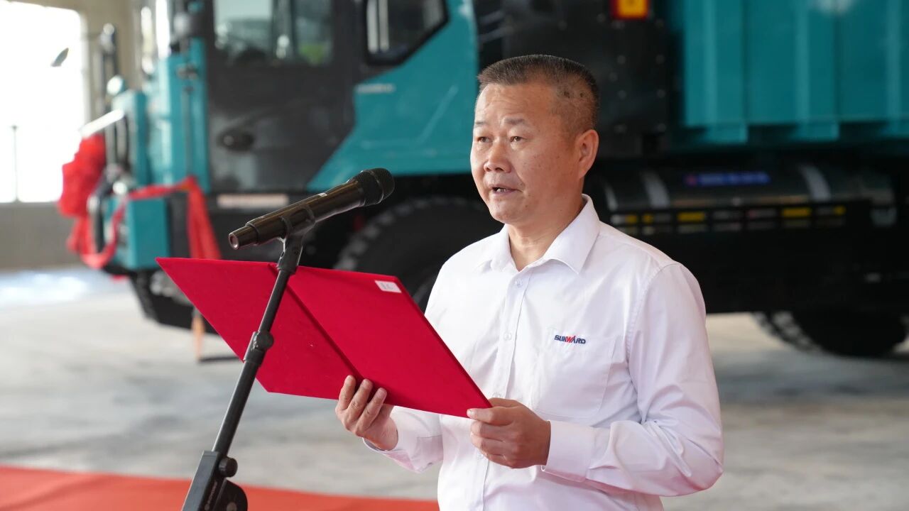 首批LNG矿用宽体车交付！KU酷游官网智能携抄本溪打造东北新能源矿山设备产业高地
